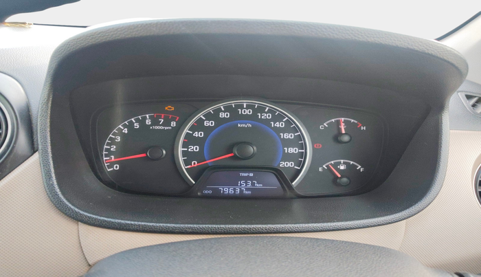 2017 Hyundai Grand i10 SPORTZ (O) AT 1.2 KAPPA VTVT, Petrol, Automatic, 79,637 km, interior