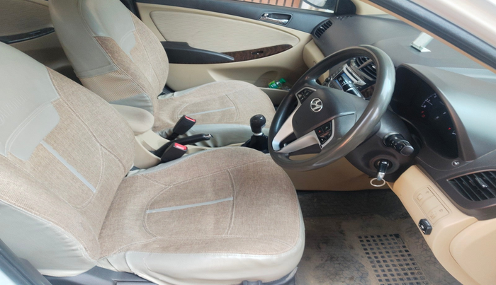 2011 Hyundai Verna FLUIDIC 1.6 VTVT SX, CNG, Manual, 1,03,000 km, interior