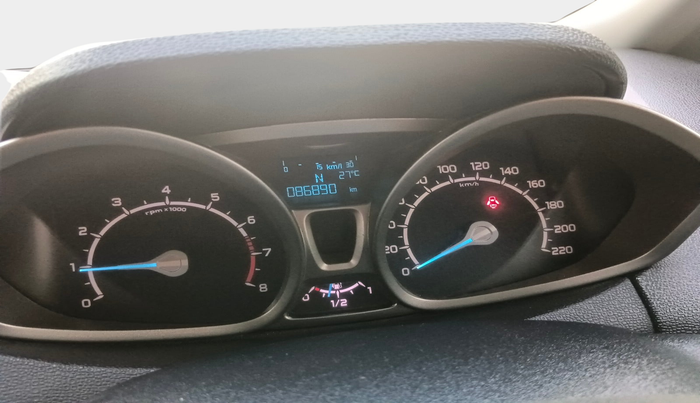 2015 Ford Ecosport TITANIUM 1.5L PETROL AT, Petrol, Automatic, 86,890 km, interior