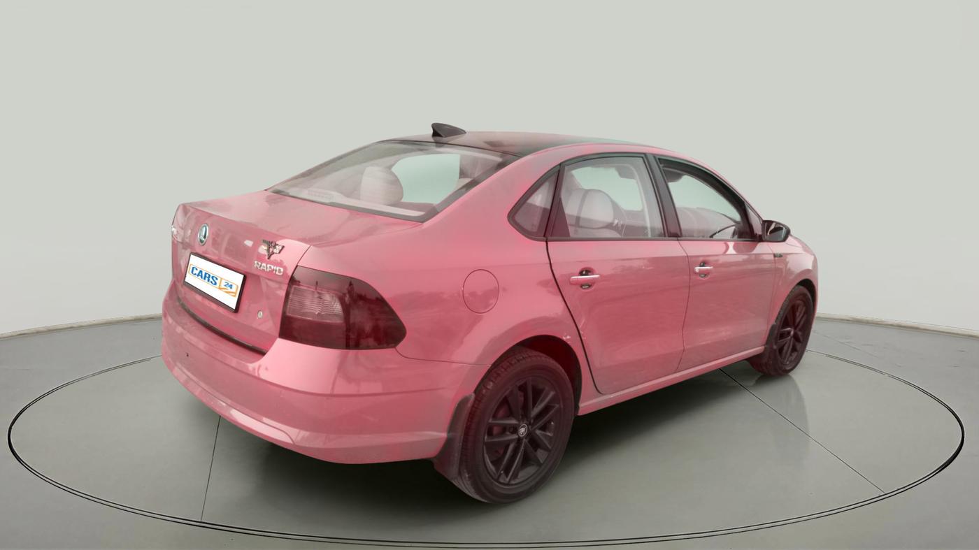 2017 Skoda Rapid STYLE 1.5 TDI AT, Diesel, Automatic, 88,908 km, exterior
