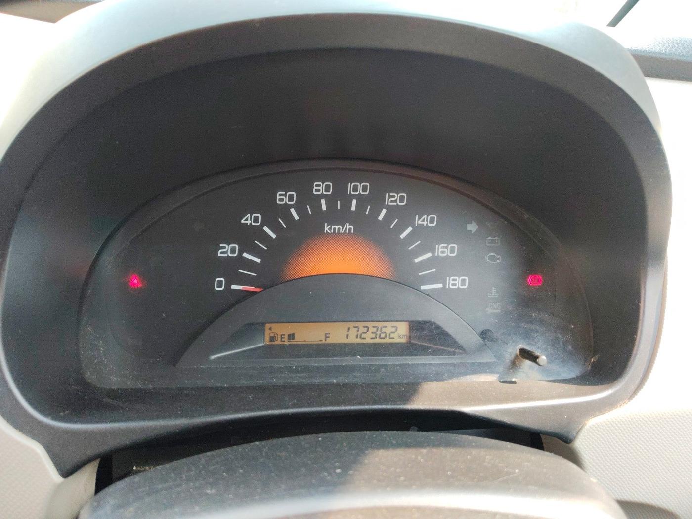2013 Maruti Wagon R 1.0 LXI CNG, Petrol, Manual, 1,72,362 km, interior