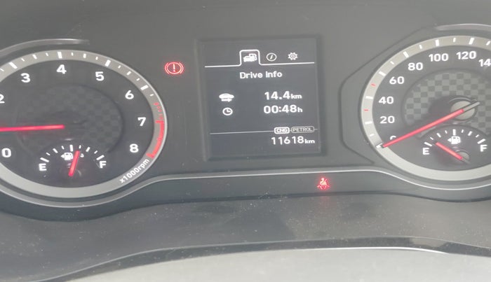 2024 Hyundai AURA SX 1.2 CNG, Petrol, Manual, 11,618 km, interior