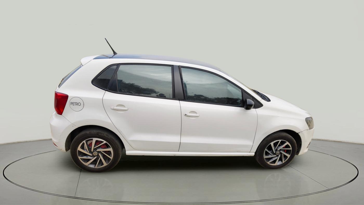 2018 Volkswagen Polo COMFORTLINE 1.0L MPI, Petrol, Manual, 1,16,906 km, exterior