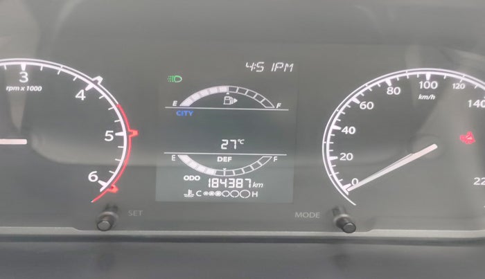 2021 Tata Harrier XT PLUS 2.0L KRYOTEC, Diesel, Manual, 1,84,387 km, interior