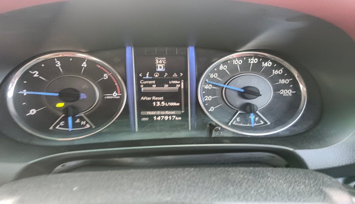 2017 Toyota Fortuner 2.8 4X4 AT, Diesel, Automatic, 1,47,917 km, interior