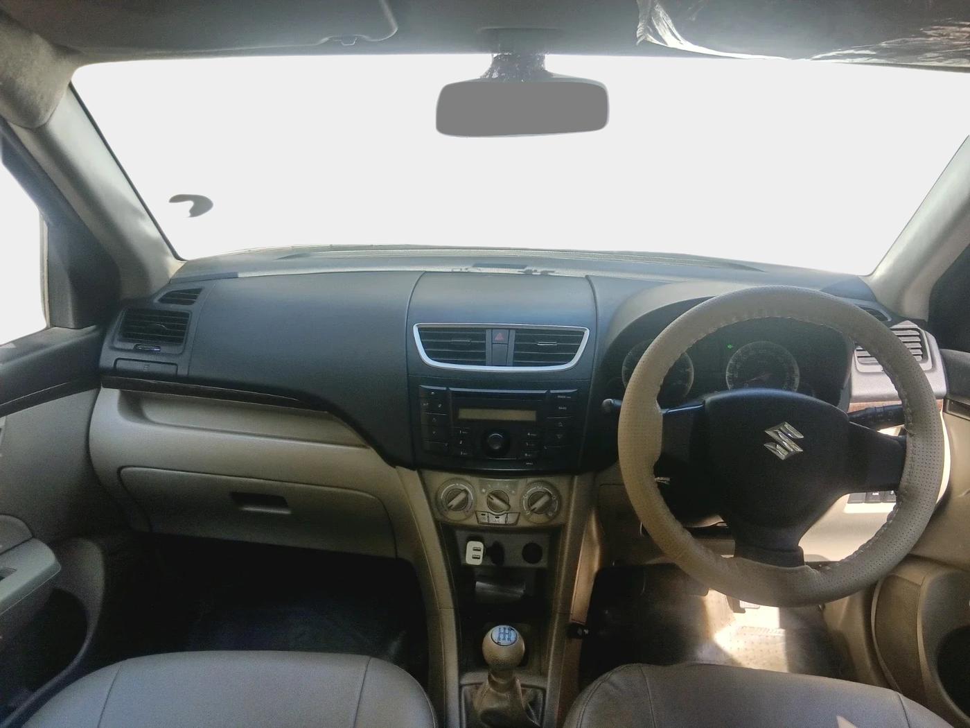 2013 Maruti Swift Dzire VXI, Petrol, Manual, 67,942 km, interior