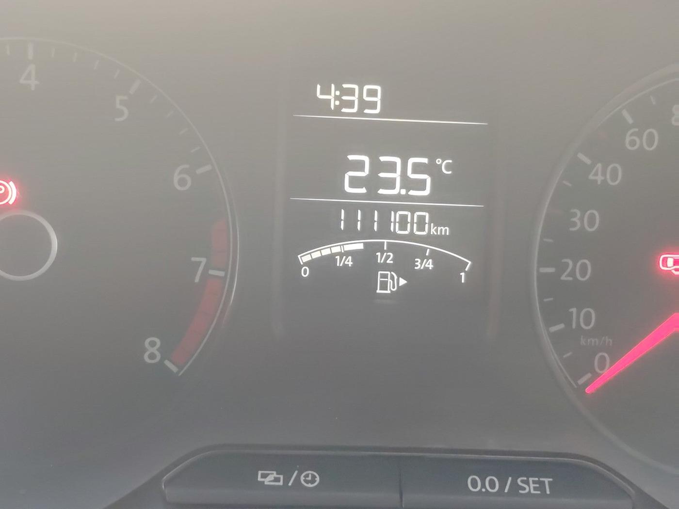 2019 Volkswagen Polo TRENDLINE 1.0L, Petrol, Manual, 1,12,000 km, interior
