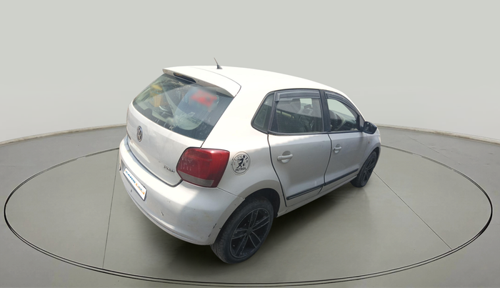 2010 Volkswagen Polo TRENDLINE 1.2L PETROL, Petrol, Manual, 1,44,977 km, exterior