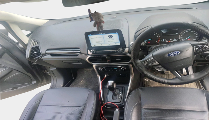 2019 Ford Ecosport TITANIUM + 1.5L PETROL AT, Petrol, Automatic, 56,902 km, interior
