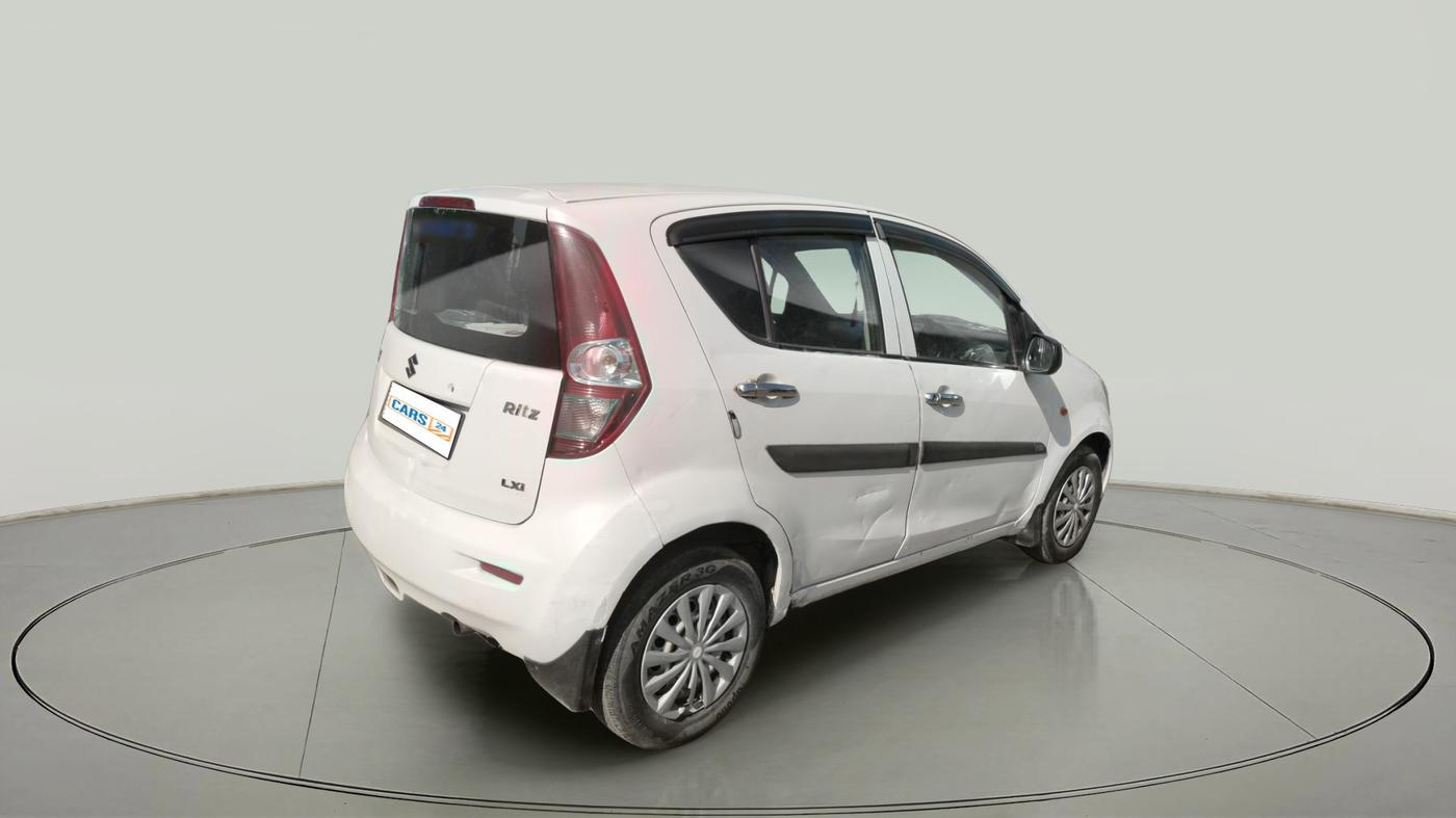 2011 Maruti Ritz LXI, Petrol, Manual, 1,26,858 km, exterior