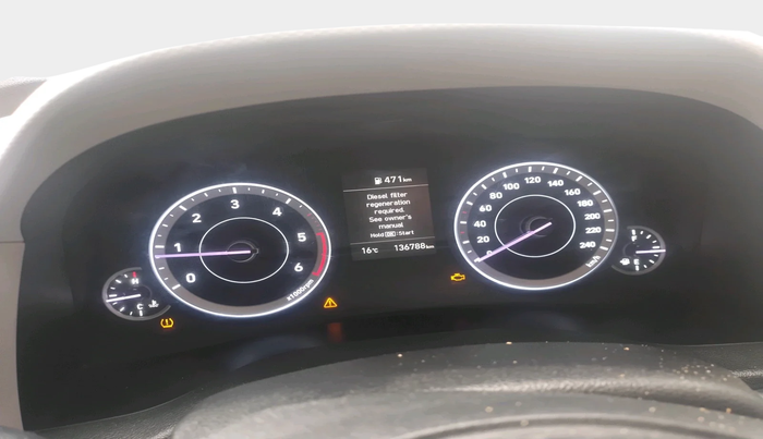 2021 Hyundai Creta EX 1.5 DIESEL, Diesel, Manual, 1,36,788 km, interior