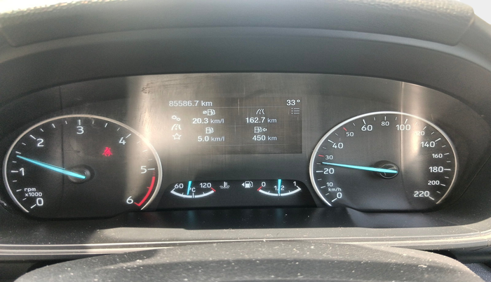 2020 Ford Ecosport TITANIUM 1.5L SPORTS(SUNROOF) DIESEL, Diesel, Manual, 85,586 km, interior