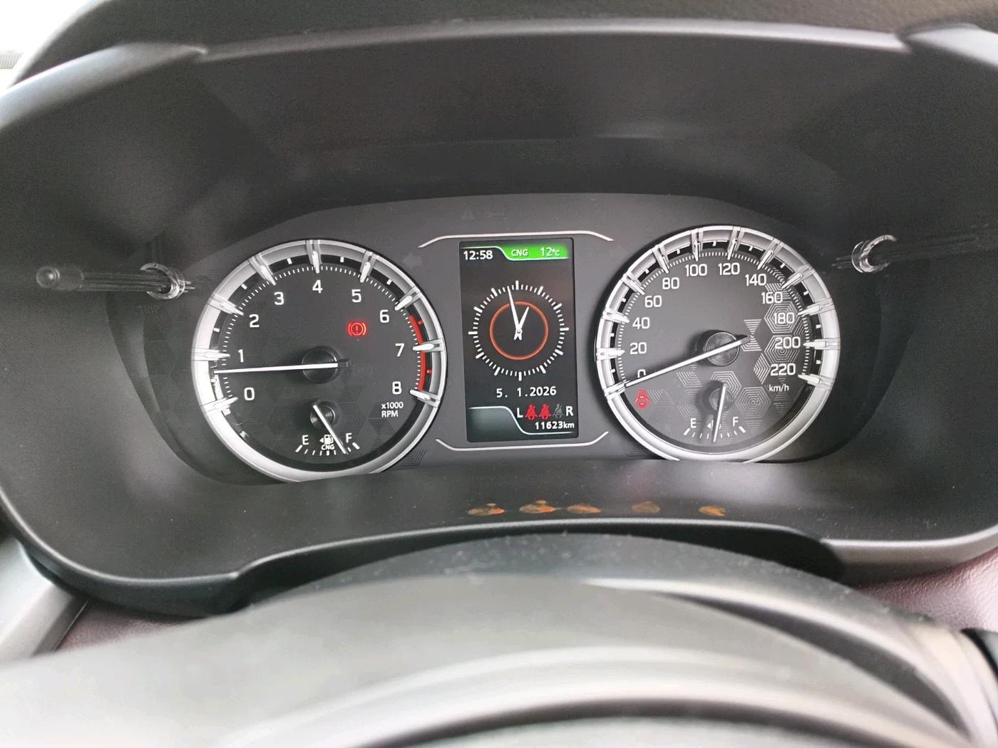 2025 Maruti Grand Vitara DELTA CNG, CNG, Manual, 11,623 km, interior