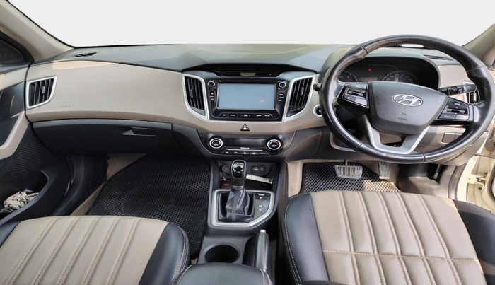 2017 Hyundai Creta SX PLUS AT 1.6 DIESEL, Diesel, Automatic, 1,88,000 km, interior