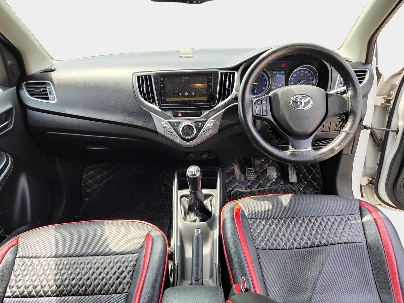 2020 Toyota Glanza G, Petrol, Manual, 47,885 km, interior