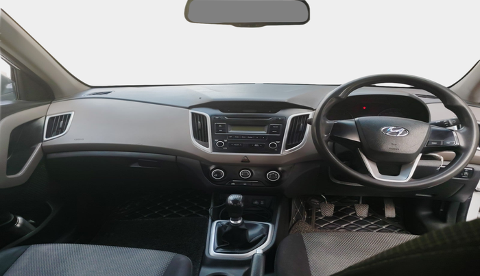 2018 Hyundai Creta E PLUS 1.4 DIESEL, Diesel, Manual, 1,22,710 km, interior