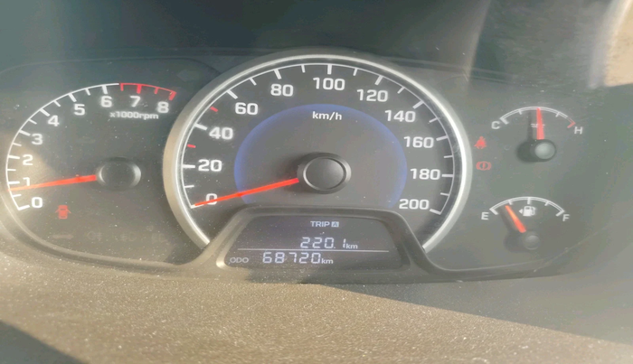 2017 Hyundai Grand i10 MAGNA 1.2 KAPPA VTVT, Petrol, Manual, 68,720 km, interior