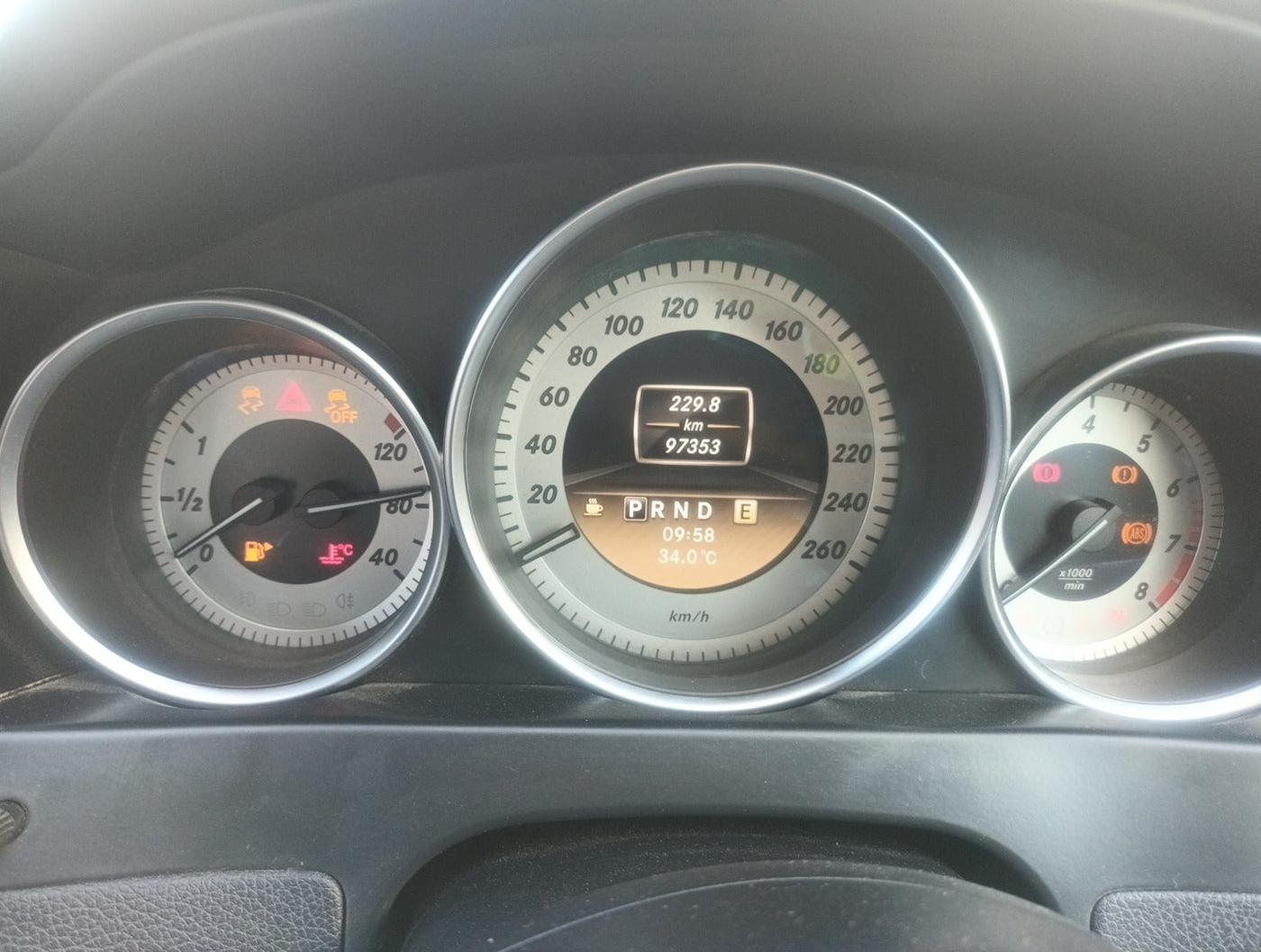 2011 Mercedes Benz C Class 200 CGI AVANTGARDE, Petrol, Automatic, 97,353 km, interior
