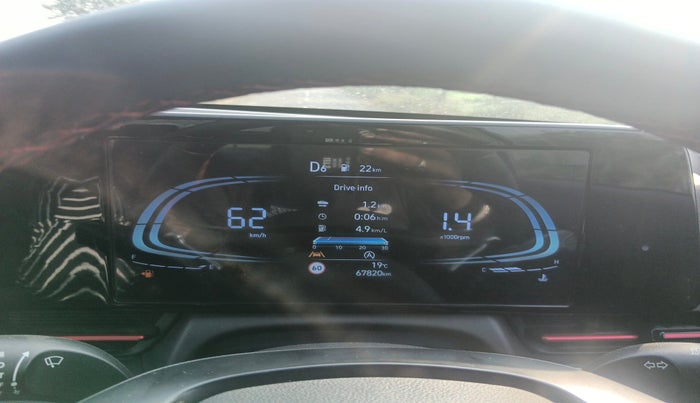 2023 Hyundai Verna SX (O) 1.5 TURBO DCT DUAL TONE, Petrol, Automatic, 67,821 km, interior