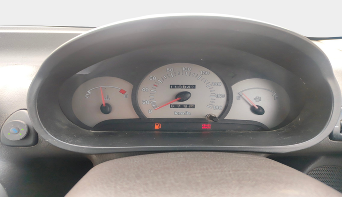 2011 Hyundai Santro Xing GLS, Petrol, Manual, 1,10,847 km, interior