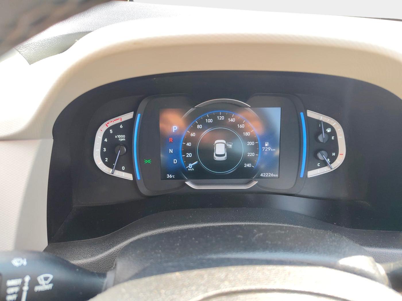2022 Hyundai Creta SX (O) AT 1.5 DIESEL, Diesel, Automatic, 42,226 km, interior