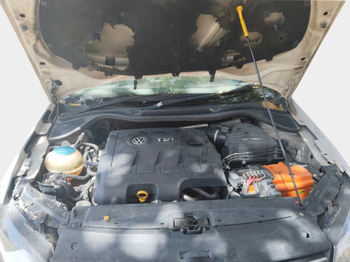 2015 Volkswagen Vento HIGHLINE 1.5 AT, Diesel, Automatic, 95,237 km, exterior