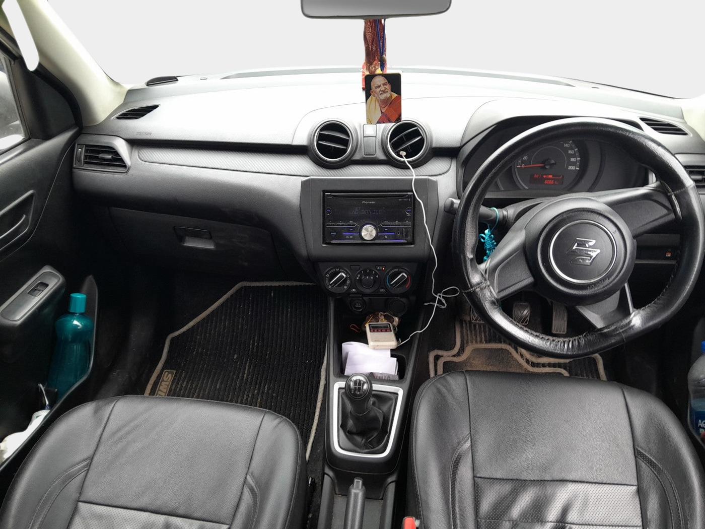 2019 Maruti Swift LXI, Petrol, Manual, 63,000 km, interior