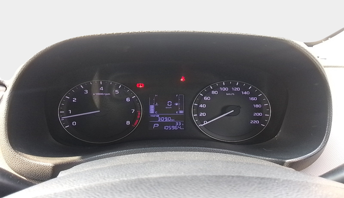2016 Hyundai Creta SX PLUS AT 1.6 PETROL, Petrol, Automatic, 1,05,964 km, interior