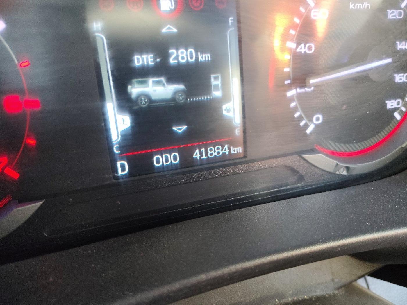 2021 Mahindra Thar LX PETROL HT 4WD AT, Petrol, Automatic, 41,884 km, interior