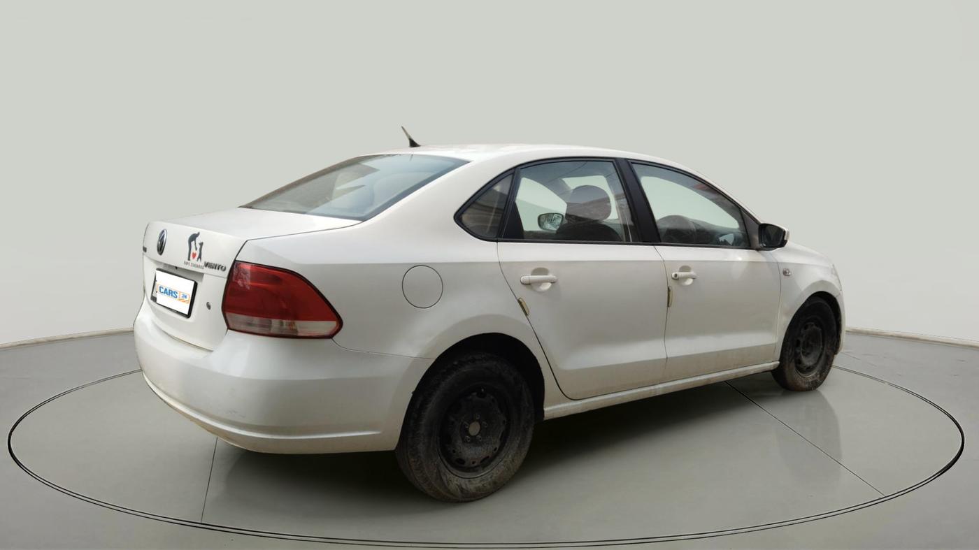 2010 Volkswagen Vento TRENDLINE 1.6, Petrol, Manual, 1,31,007 km, exterior