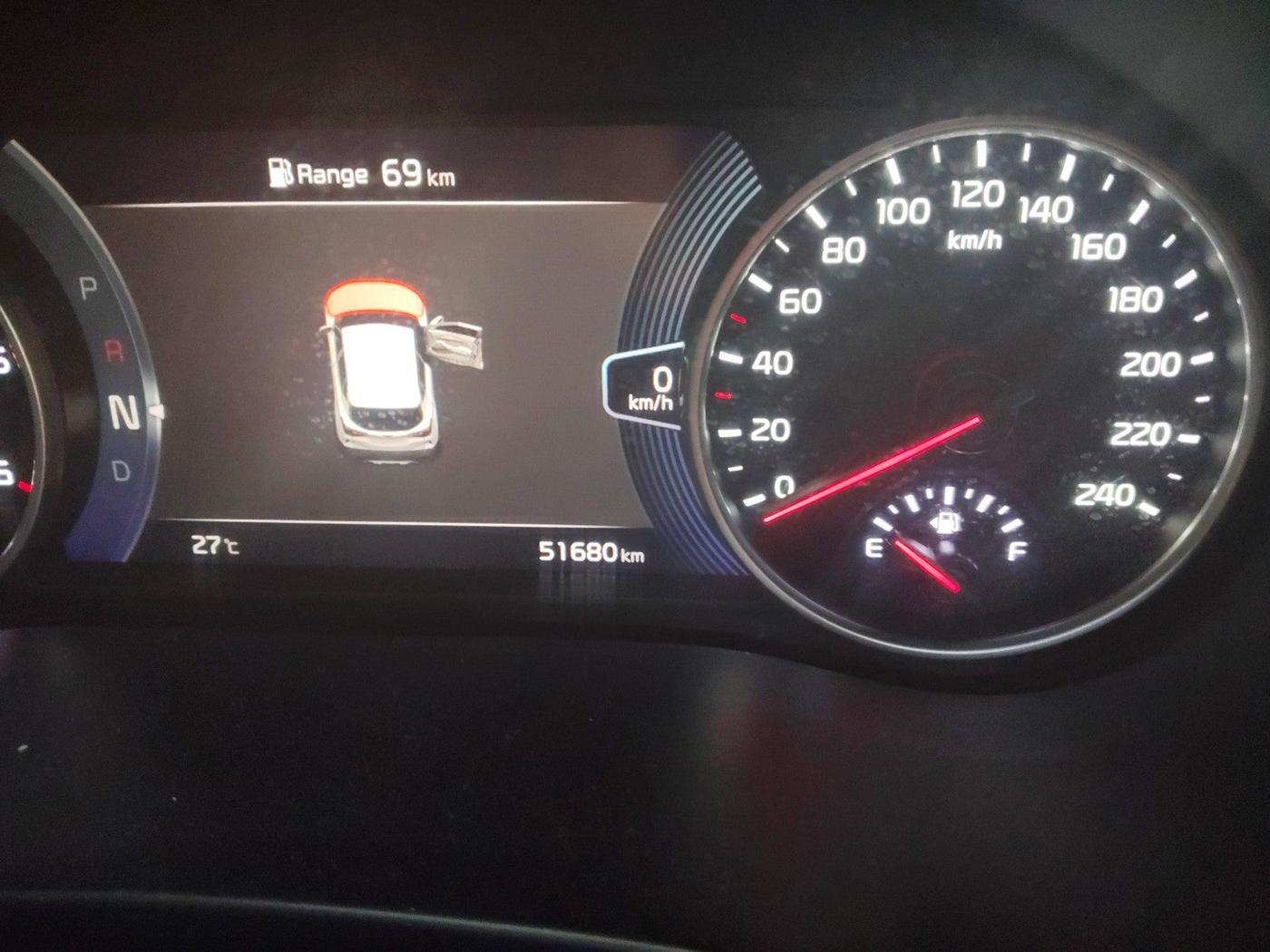 2022 KIA SELTOS GTX PLUS 1.5 DIESEL AT, Diesel, Automatic, 51,680 km, interior