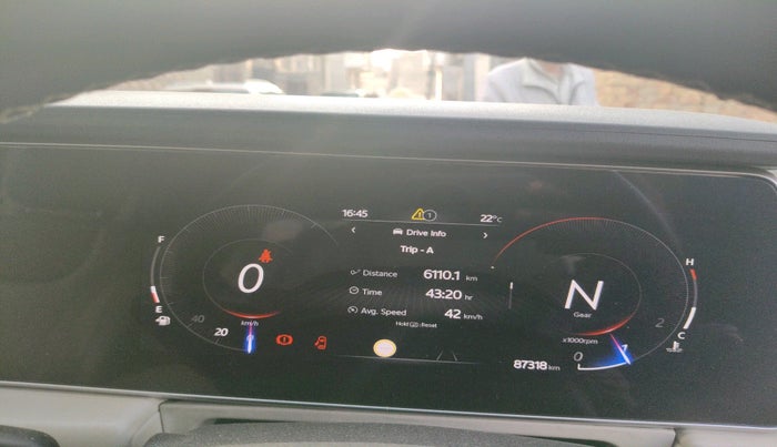 2022 Mahindra XUV700 AX 7 LUXURY D MT 7 STR, Diesel, Manual, 87,318 km, interior