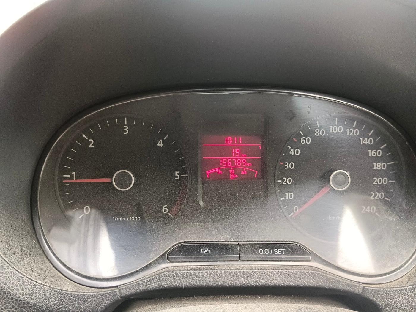 2013 Volkswagen Polo COMFORTLINE 1.2L, Diesel, Manual, 1,56,789 km, interior