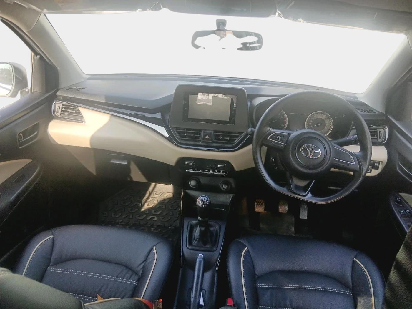 2024 Toyota Glanza S, Petrol, Manual, 4,666 km, interior