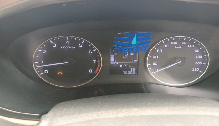 2017 Hyundai Elite i20 ASTA 1.2, Petrol, Manual, 1,01,255 km, interior