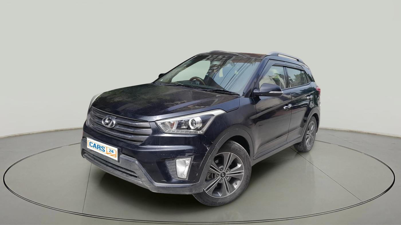 2017 Hyundai Creta SX PLUS AT 1.6 PETROL, Petrol, Automatic, 55,101 km, exterior