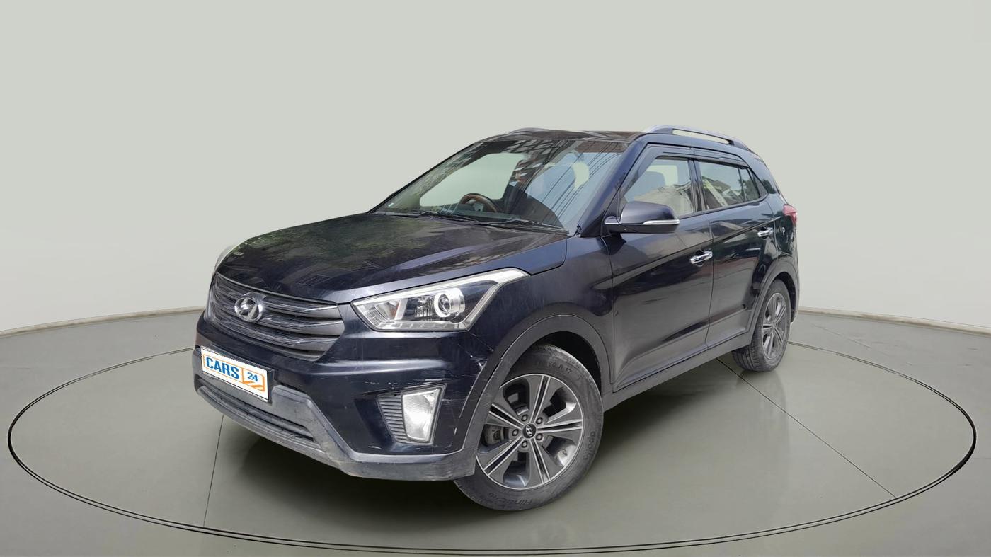2017 Hyundai Creta SX PLUS AT 1.6 PETROL, Petrol, Automatic, 55,101 km, exterior