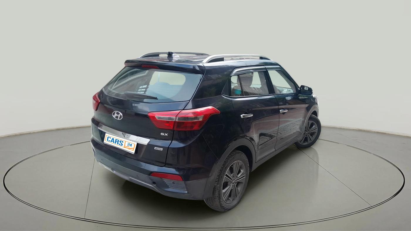 2017 Hyundai Creta SX PLUS AT 1.6 PETROL, Petrol, Automatic, 55,101 km, exterior
