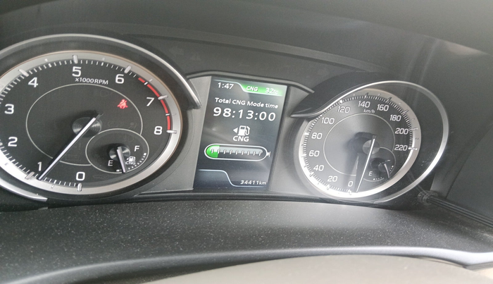 2024 Maruti Ertiga ZXI (O) CNG, Petrol, Manual, 34,411 km, interior