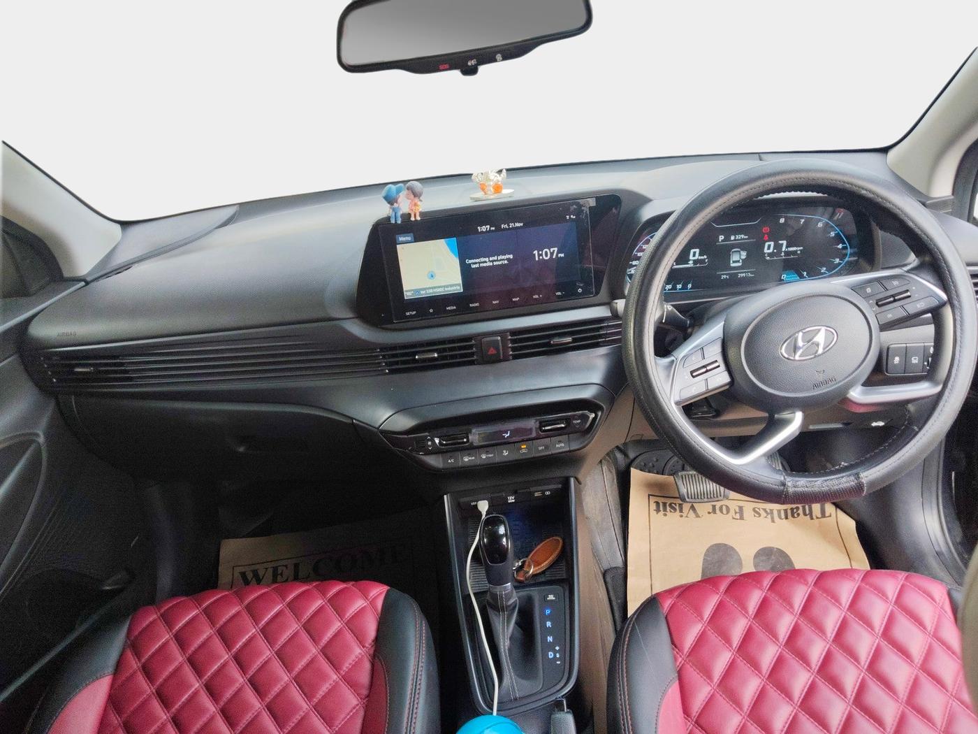2023 Hyundai NEW I20 ASTA (O) 1.2 IVT, Petrol, Automatic, 29,915 km, interior