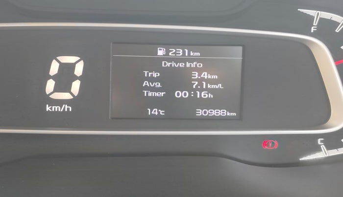 2021 KIA SONET HTK PLUS 1.2, Petrol, Manual, 30,988 km, interior