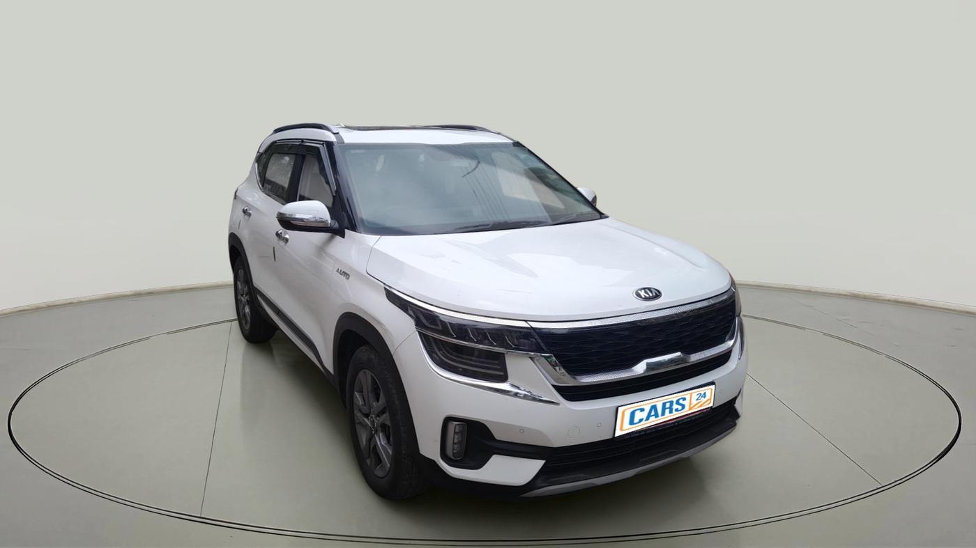 2019 KIA SELTOS HTX PLUS AT1.5 DIESEL, Diesel, Automatic, 1,09,973 km, exterior