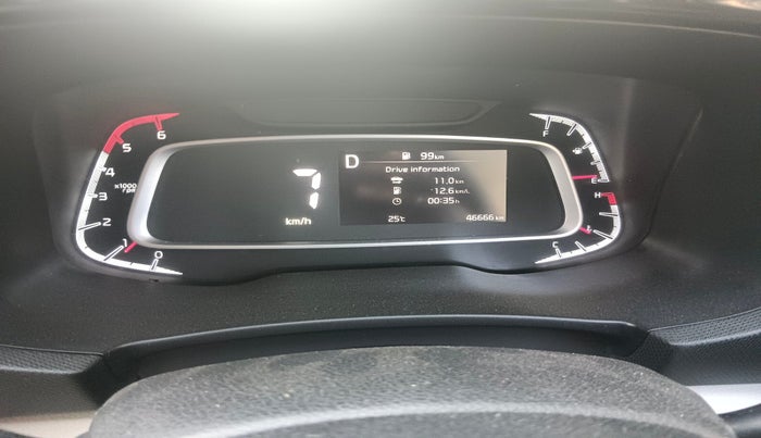 2023 KIA SONET HTX 1.5 AT, Diesel, Automatic, 46,666 km, interior