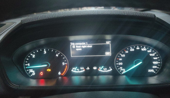 2019 Ford Ecosport TITANIUM 1.5L DIESEL, Diesel, Manual, 1,11,312 km, interior