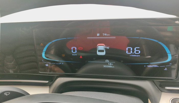 2024 Hyundai Verna SX 1.5 l MPI, Petrol, Manual, 30,288 km, interior