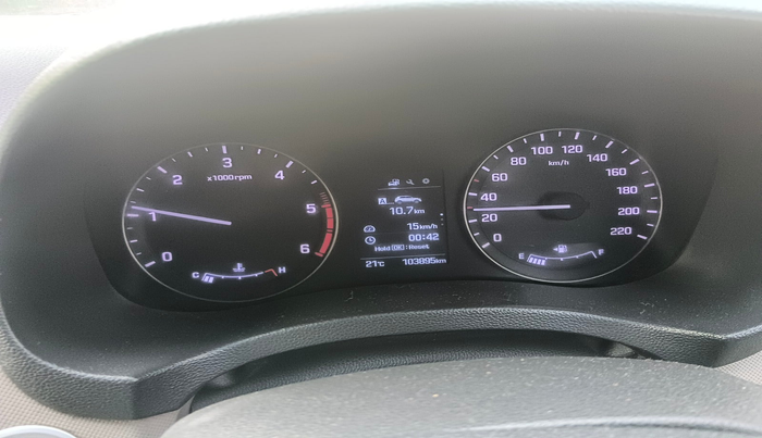 2016 Hyundai Creta SX 1.6 DIESEL, Diesel, Manual, 1,03,895 km, interior