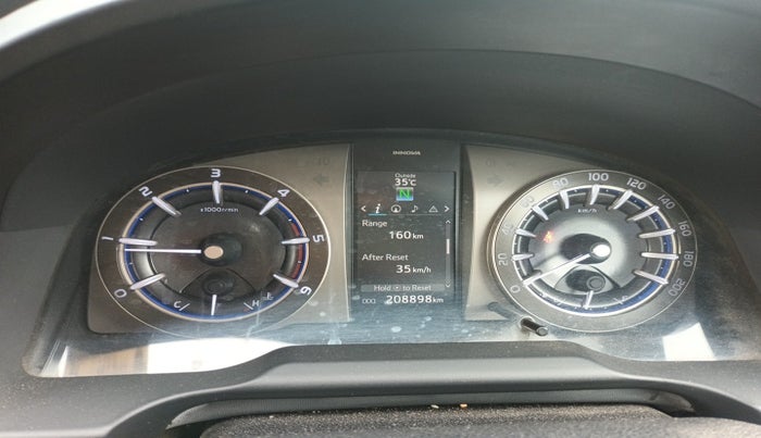 2016 Toyota Innova Crysta 2.8 ZX AT 7 STR, Diesel, Automatic, 2,08,898 km, interior