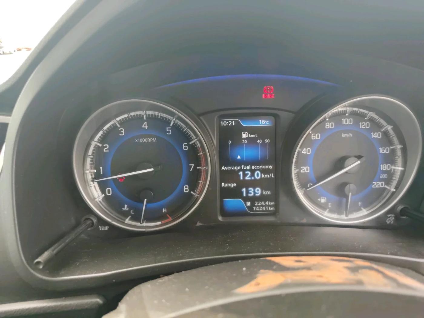 2021 Toyota Glanza G, Petrol, Manual, 75,000 km, interior