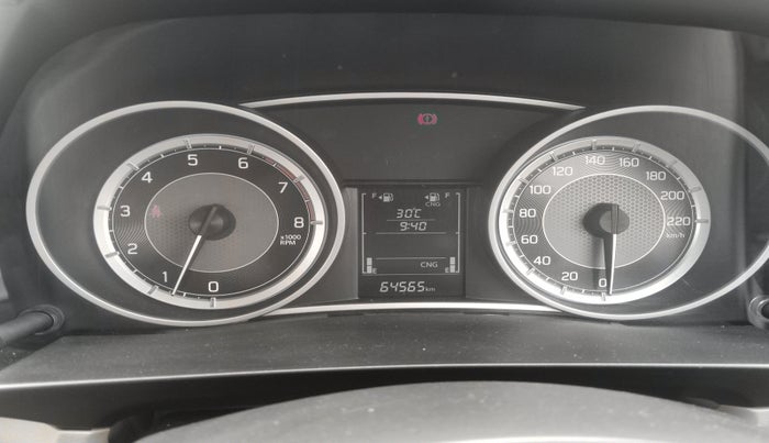 2022 Maruti Dzire ZXI CNG, Petrol, Manual, 64,565 km, interior