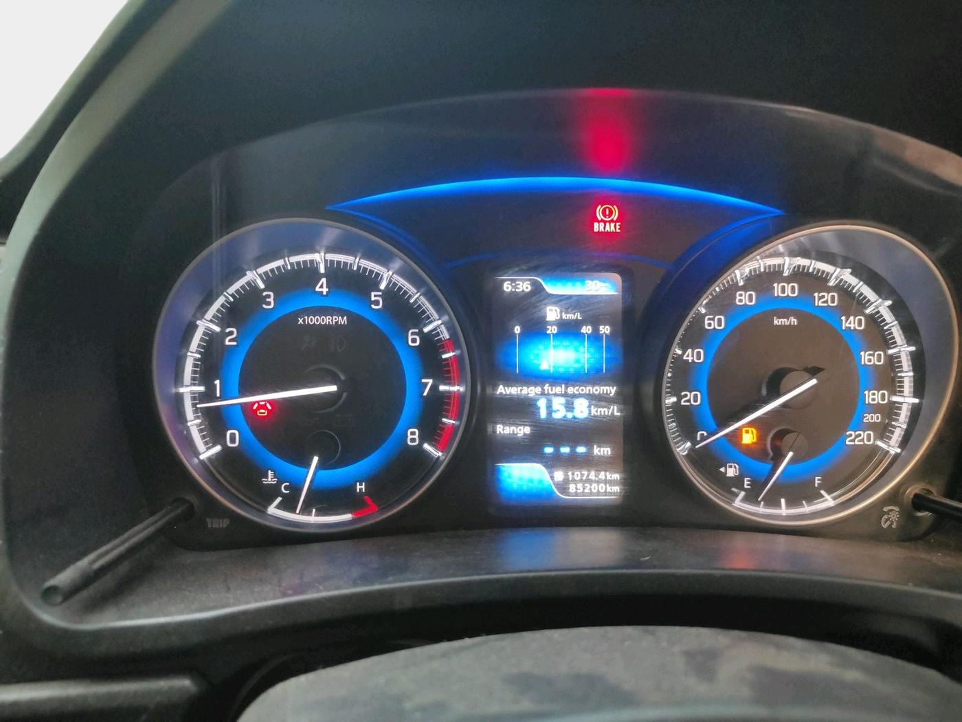 2020 Toyota Glanza G, Petrol, Manual, 85,200 km, interior